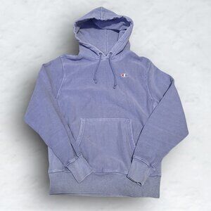 Champion Faded Heavyweight Reverse Weave Purple Hoodie